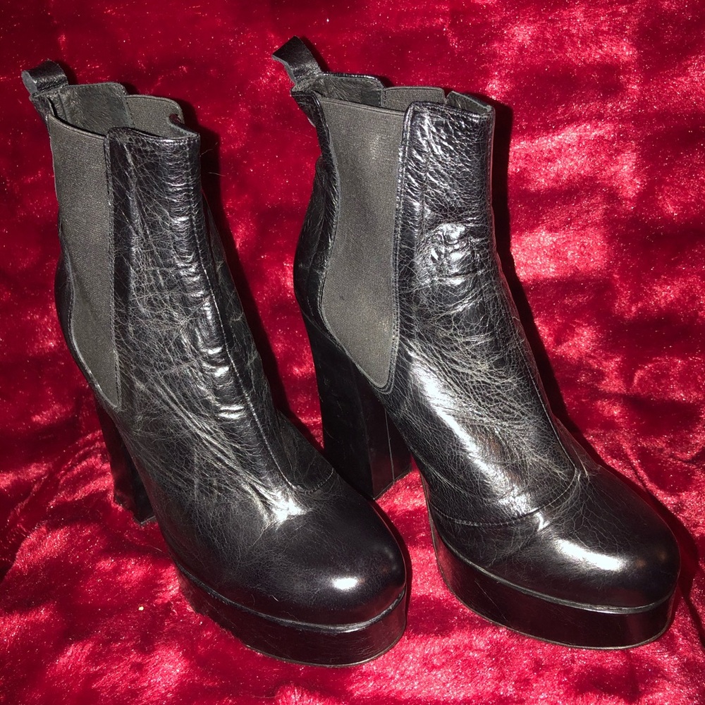 Black booties